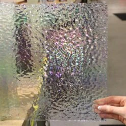 Oceanside Clear Iridized Hammered -Odyssey Cheap Store 234259 50