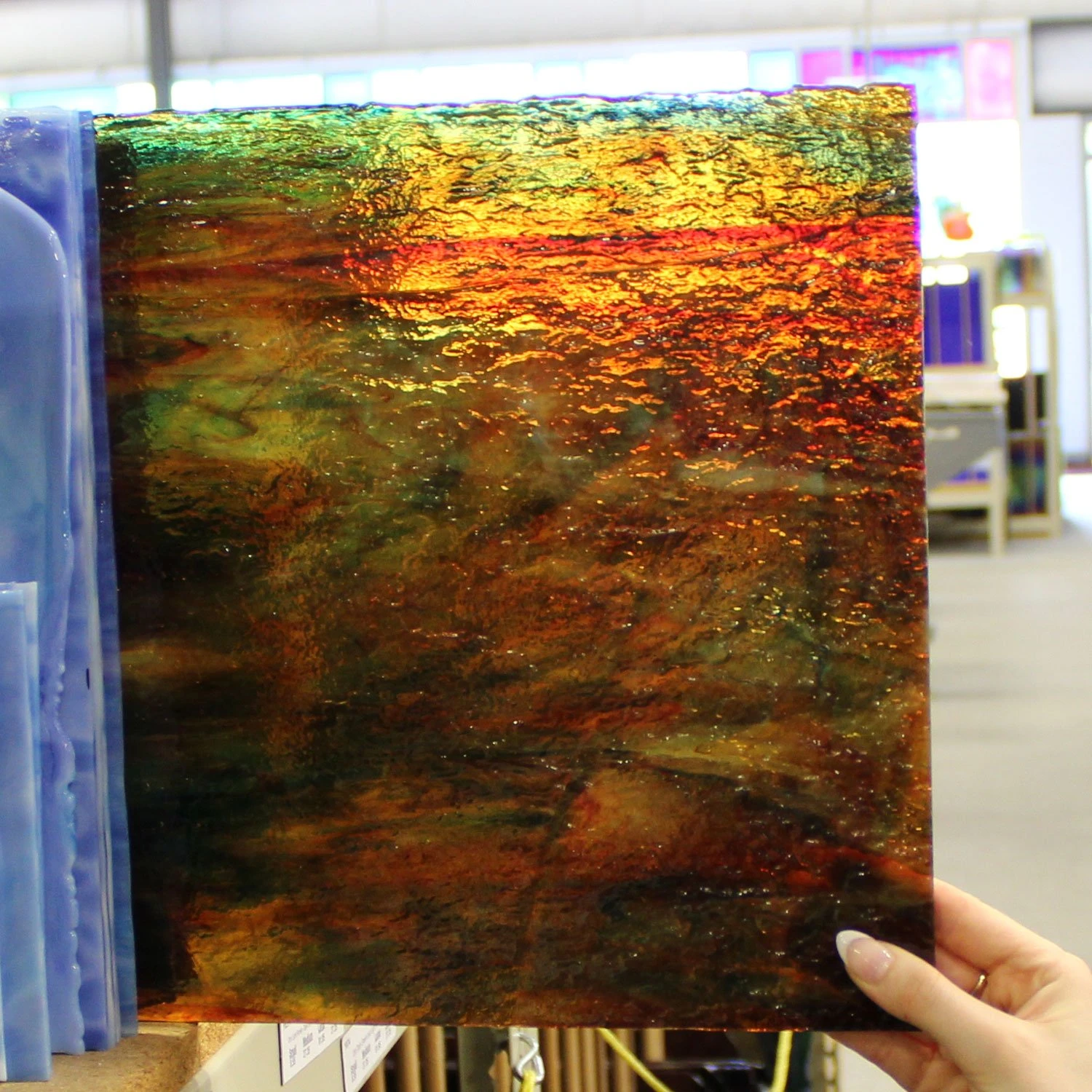 Uro Blue, Yellow, Red, Orange And Pink Granite 5 Uro Blue, Yellow, Red, Orange And Pink Granite - Image 5