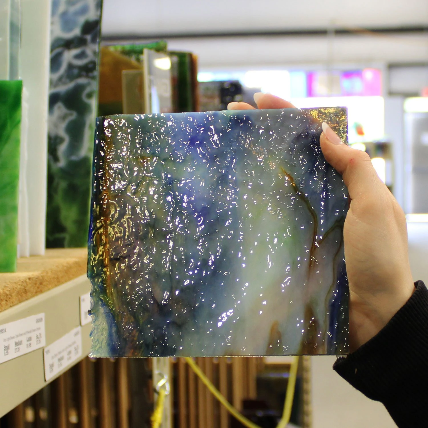 Uro Blue, Yellow, Red, Orange And Pink Granite 6 Uro Blue, Yellow, Red, Orange And Pink Granite - Image 6