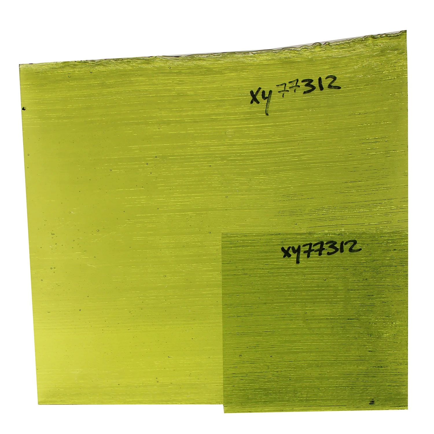 Uro Lime Green Transparent Fibroid - 96 COE 3 Uro Lime Green Transparent Fibroid - 96 COE - Image 3