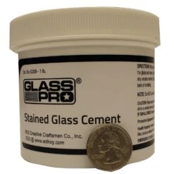 Glass Pro Stained Glass Cement - 1 Lb -Odyssey Cheap Store 234413 20