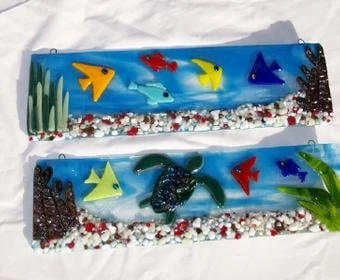 Uro Lime Green Transparent - 96 COE 5 Uro Lime Green Transparent - 96 COE - Image 5