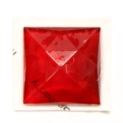 Red Square 25mm Faceted Jewel 8 Red Square 25mm Faceted Jewel -Odyssey Cheap Store 235031 30
