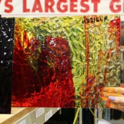 Wissmach Red And Yellow Streaky Transparent Flemish -Odyssey Cheap Store 235102 40