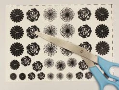 Dandelion Tops Black Enamel Decals -Odyssey Cheap Store 235407 30