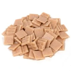 3/4" Peony Venetian Glass Tile - 1/2 Lb