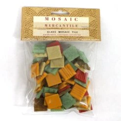 3/4" Autumn Leaves Venetian Glass Tile Assortment - 1/2 Lb -Odyssey Cheap Store 235505 20