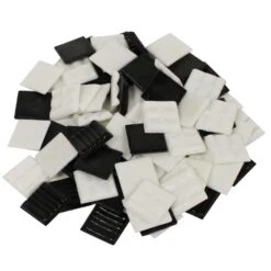 Odyssey Cheap Store 15 3/4" Chess Venetian Glass Tile Assortment - 1/2 Lb