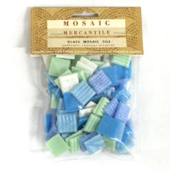 3/4" Caribbean Sea Venetian Glass Tile Assortment - 1/2 Lb -Odyssey Cheap Store 235510 20