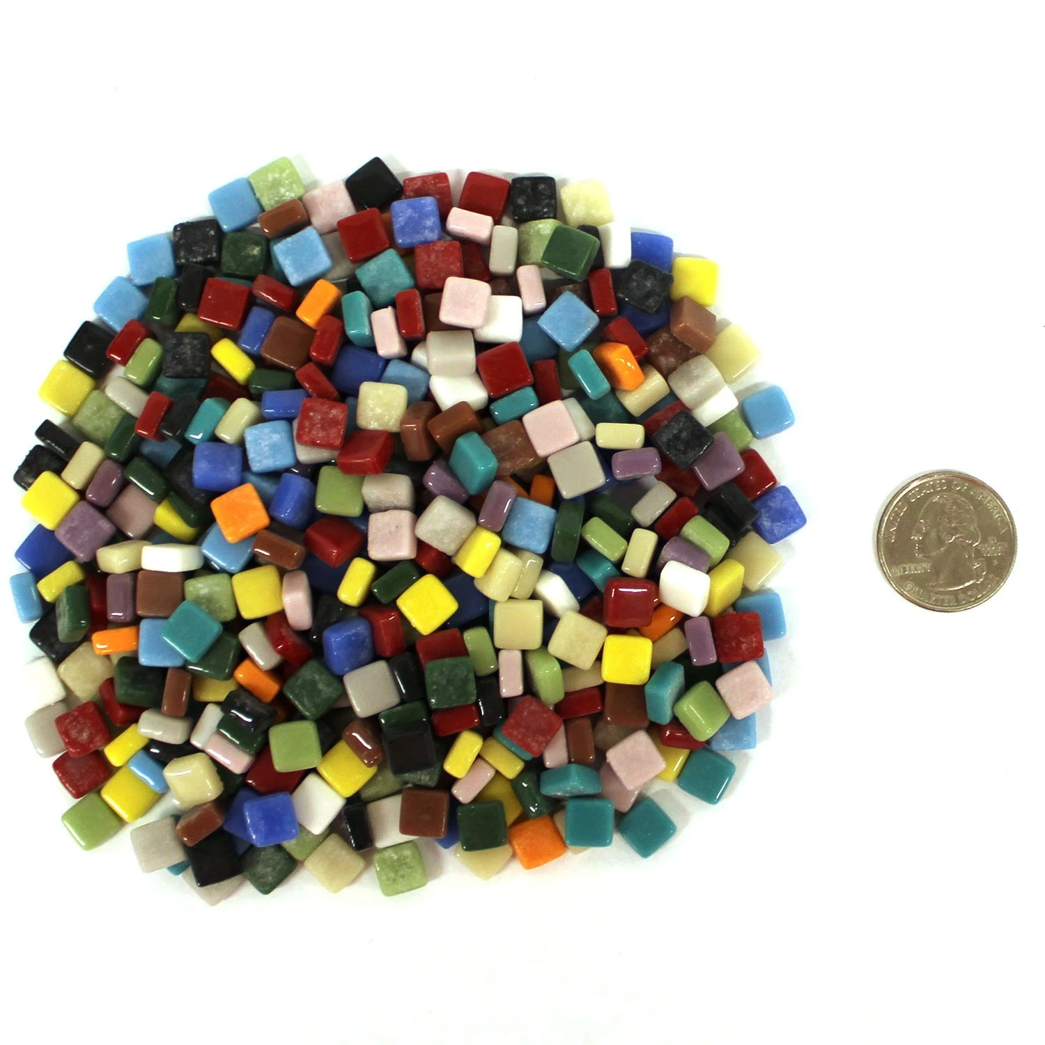 5/16" Classico Mini Tiles - 1/2 Lb 2 5/16" Classico Mini Tiles - 1/2 Lb - Image 2