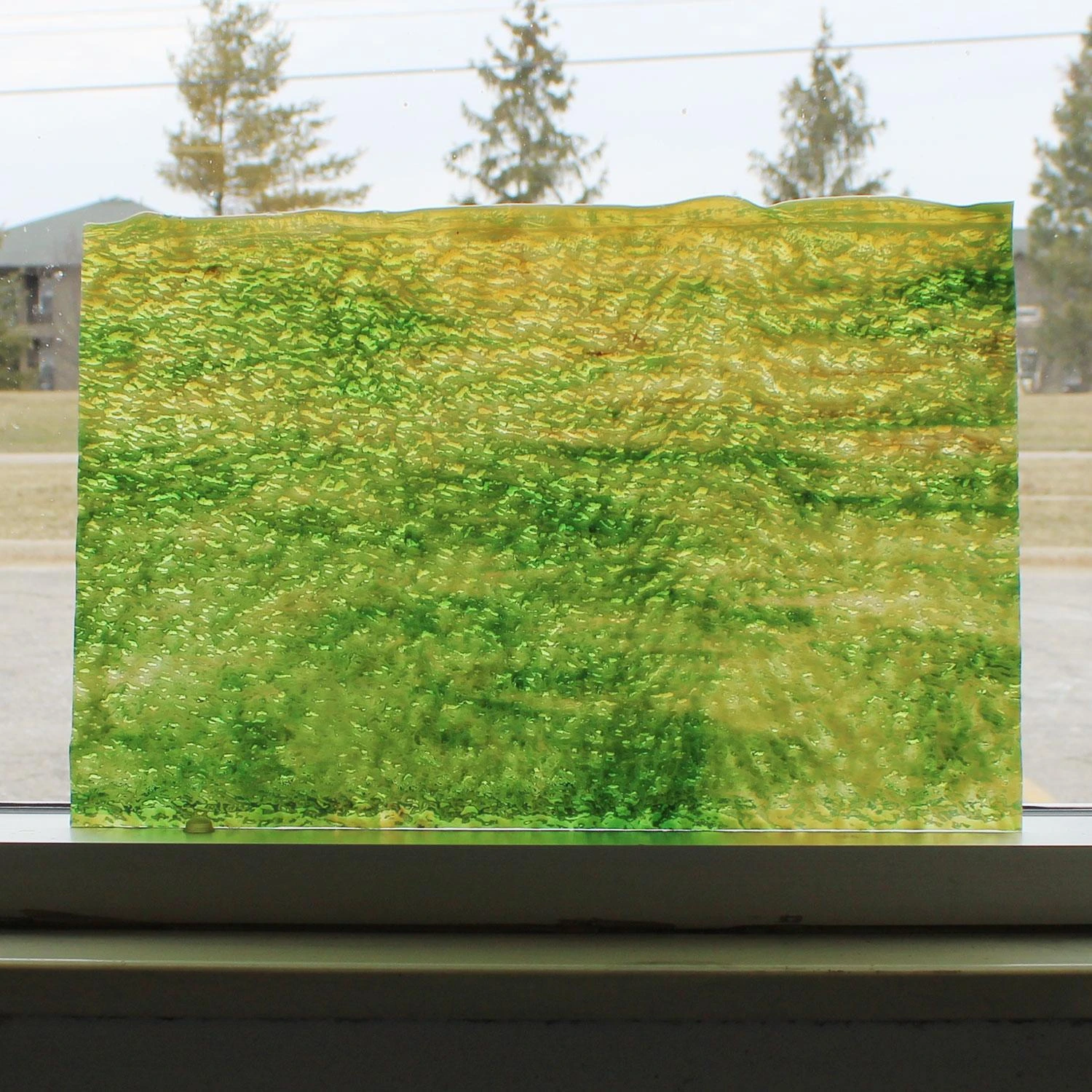 Uro Light Brown, Dark Brown And Green Herringbone Ripple 3 Uro Light Brown, Dark Brown And Green Herringbone Ripple - Image 3