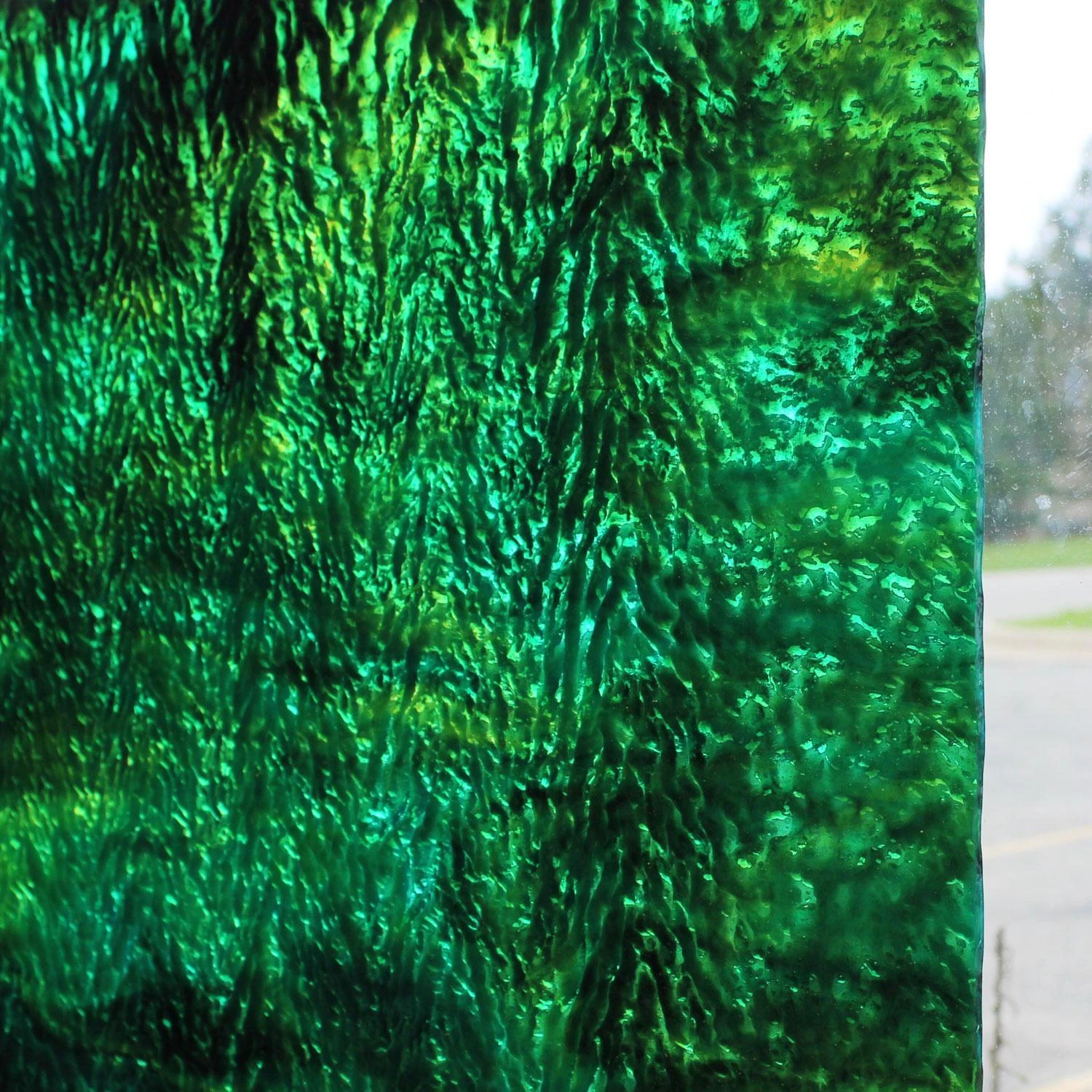 Uro Emerald, Chartruese And Turquoise Herringbone Ripple 4 Uro Emerald, Chartruese And Turquoise Herringbone Ripple - Image 4