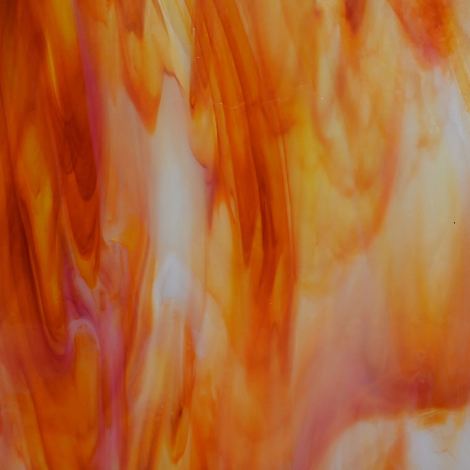 Wissmach Orange And White Opal Streaky 3 Wissmach Orange And White Opal Streaky - Image 3